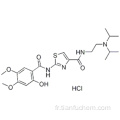 Chlorhydrate d&#39;acotiamide trihydraté CAS 773092-05-0